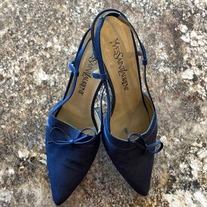 YSL Vintage Sling Back Shoe